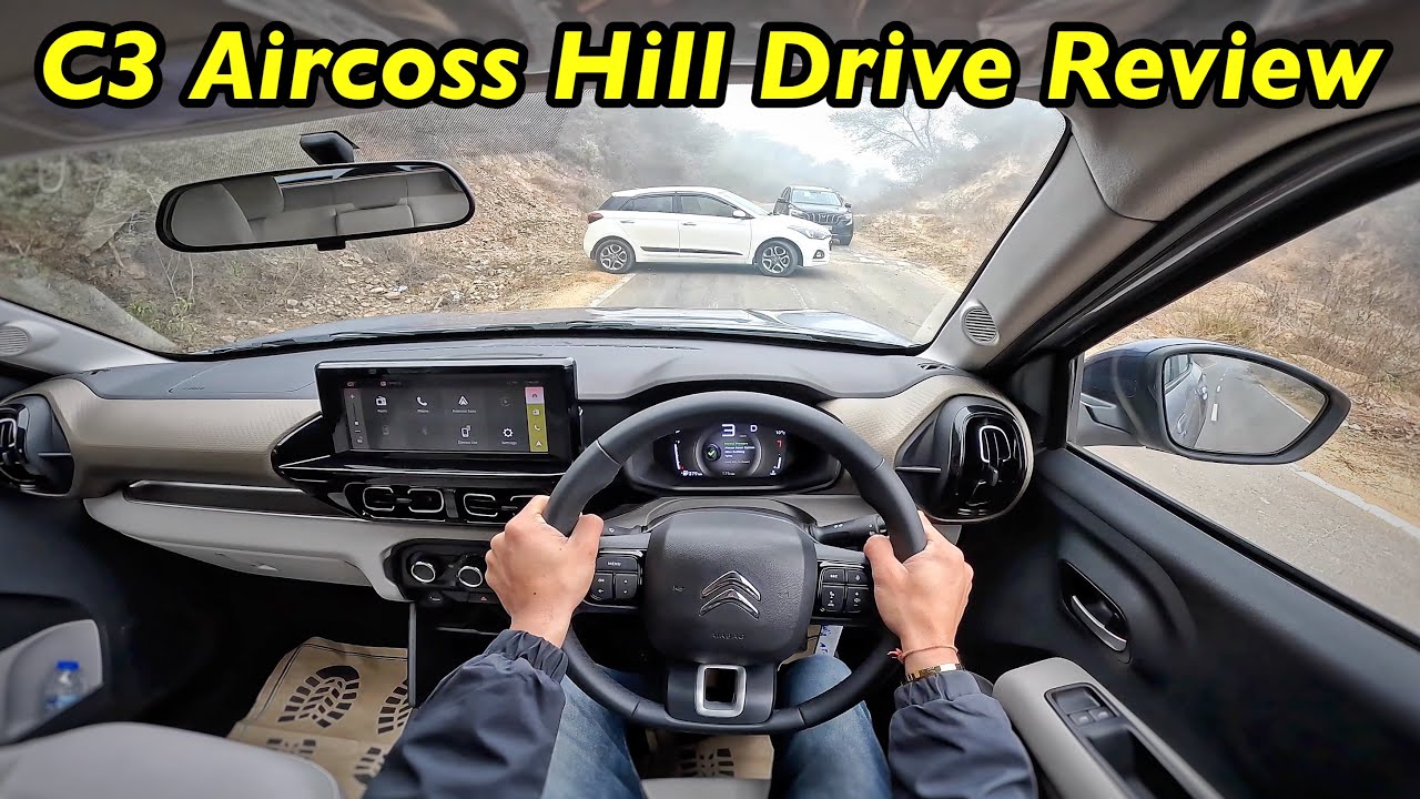 2024 Citroen C3 Aircoss Automatic Hill Drive Experience @Aayush ssm
