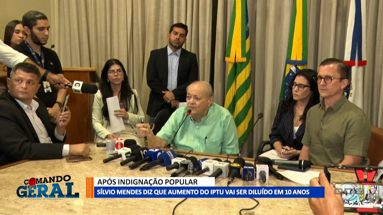 Após indignação popular, Sílvio diz que aumento do IPTU vai ser diluído em 10 anos 12 03 2026