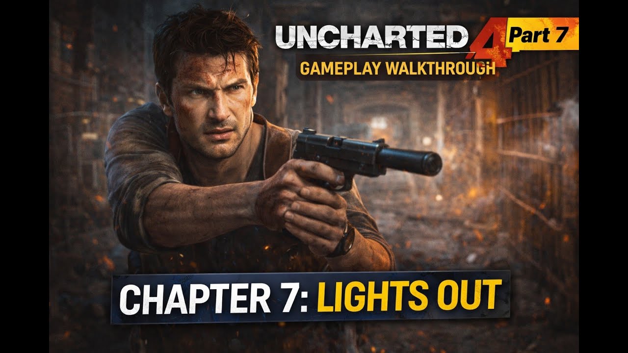 Lights out uncharted 4 gameplay