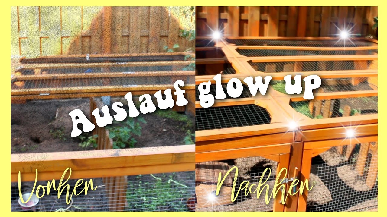 Kaninchen Auslauf GLOW UP 🐰✨// Meine Mümmler