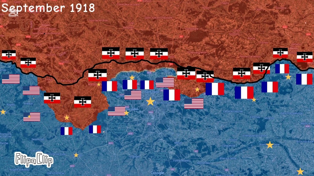 What if the German Spring of Offensive Succeeded? Hypothetical (1918)