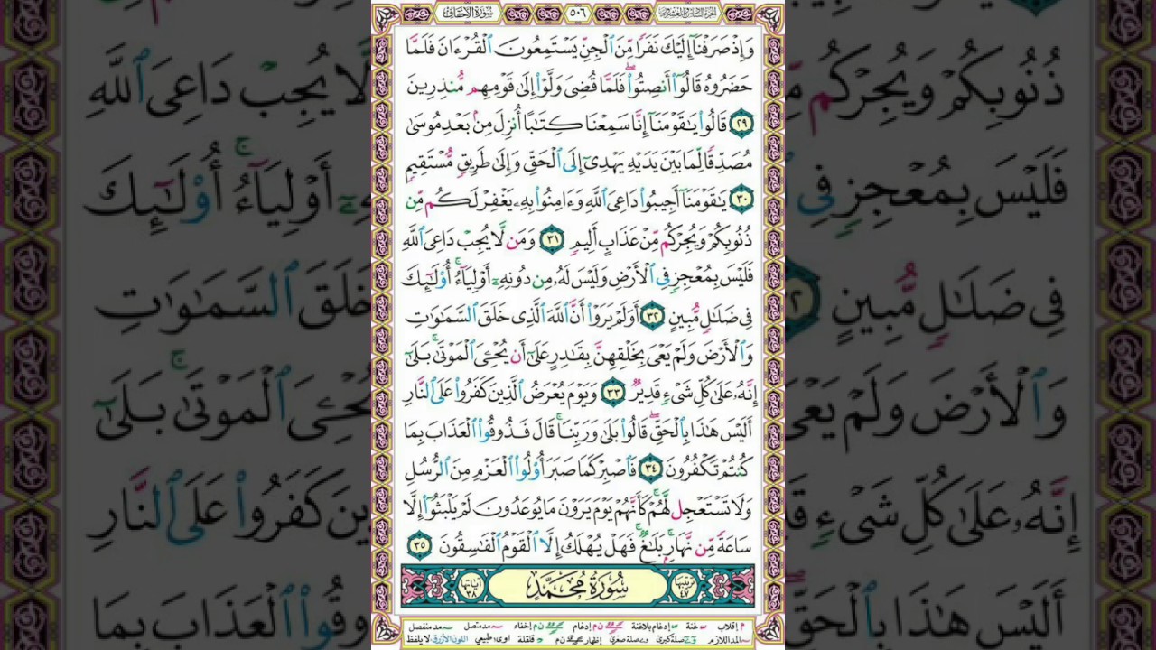 سورة اﻷحقاف /الغامدي/506