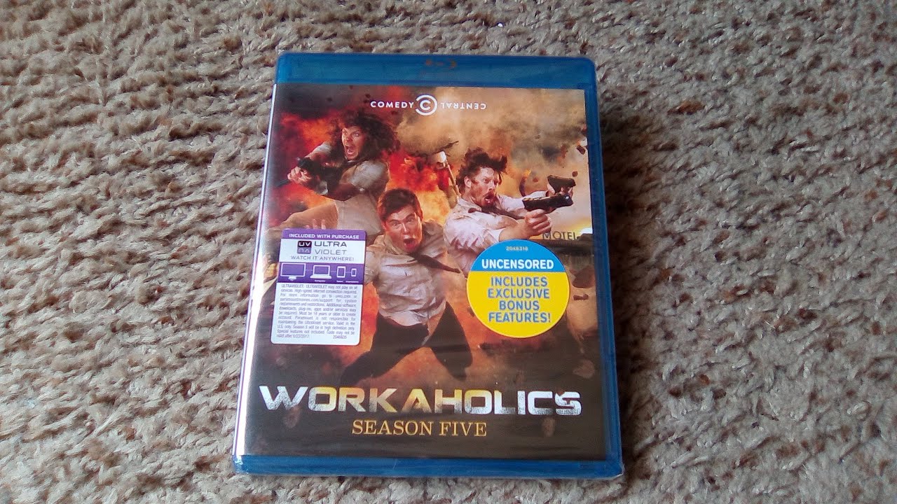 Workaholics Season 5 Blu Ray Unboxing