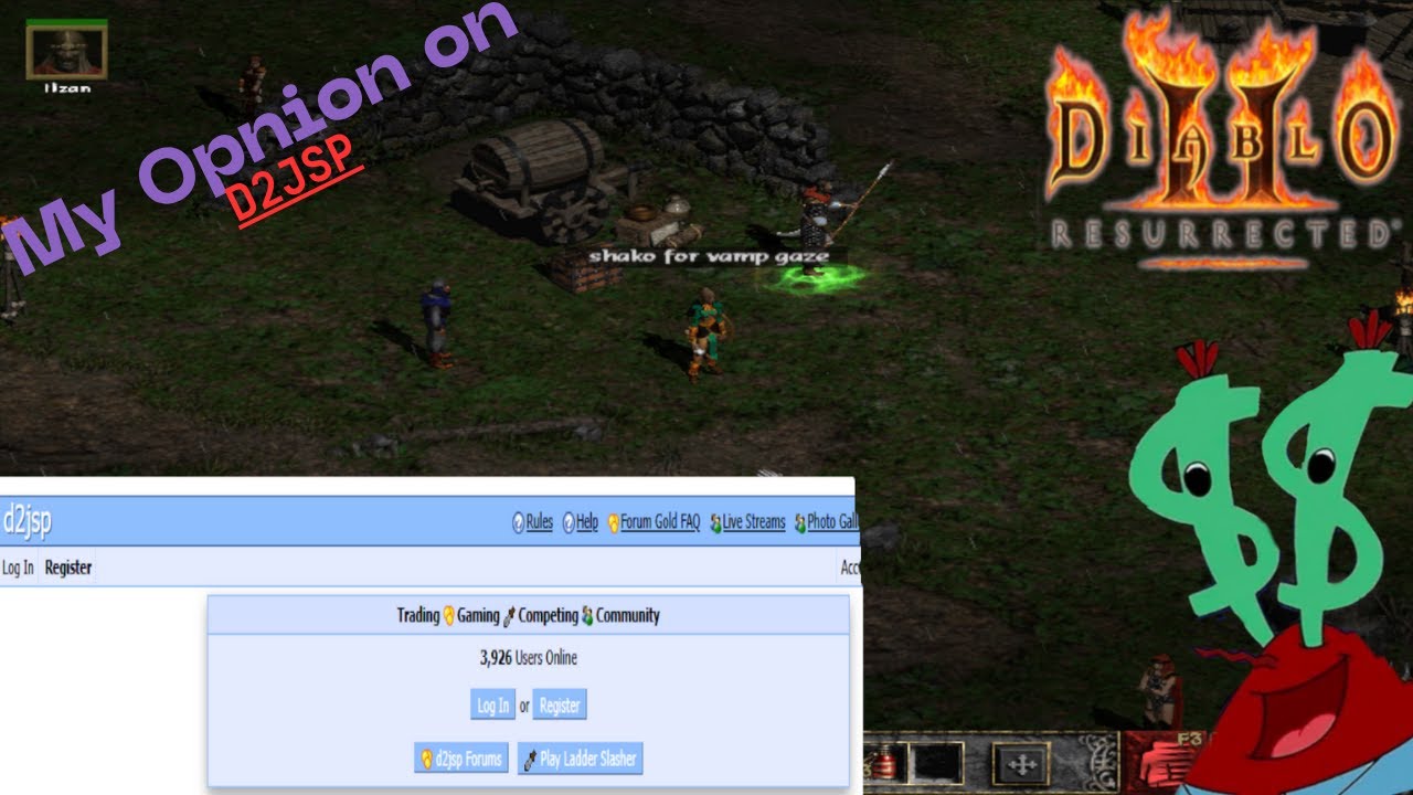 Моё мнение о D2JSP: Diablo 2 Resurrected D2R