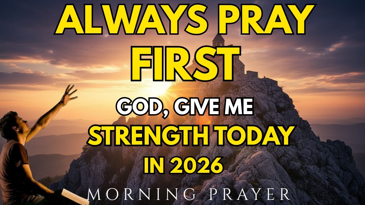 Start Your Day With God’s Grace & Strength Powerful Morning Prayer for Peace Guidance & Breakthrough