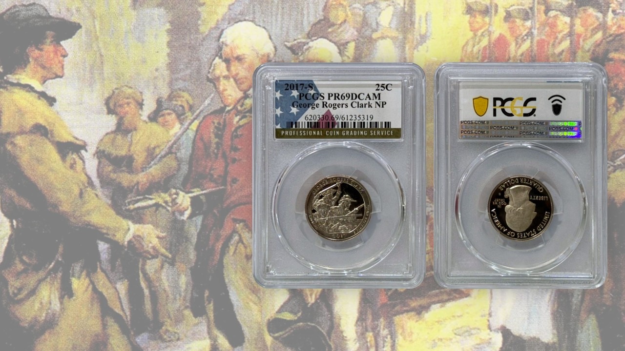 George Rogers Clark Quarter 2017 | PCGS Coin | National Park Quarters