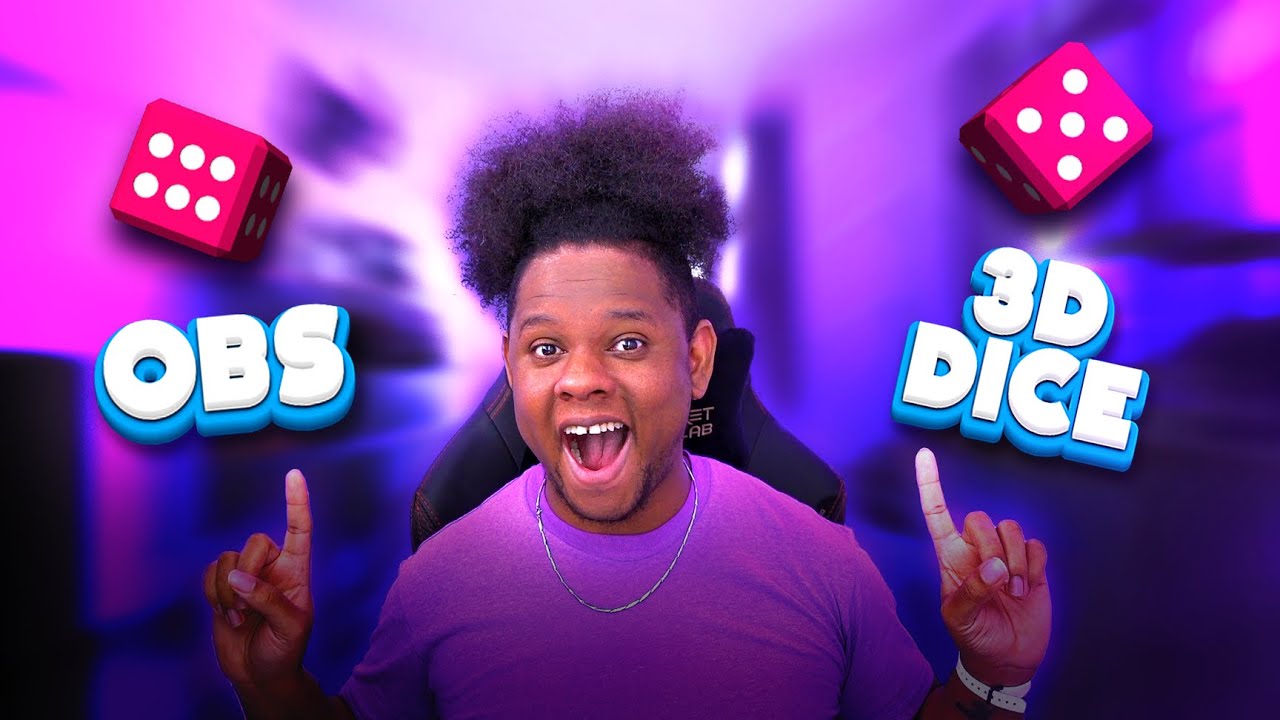 OBS Studio: 3D Dice Roll Tutorial with Polypop and Twitch Channel points