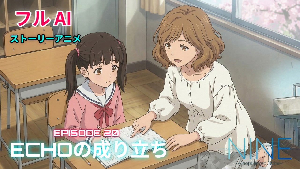AIアニメNINE：EPISODE 20「ECHOの成り立ち」 #anime #ai #オリジナルアニメ #自主制作アニメ