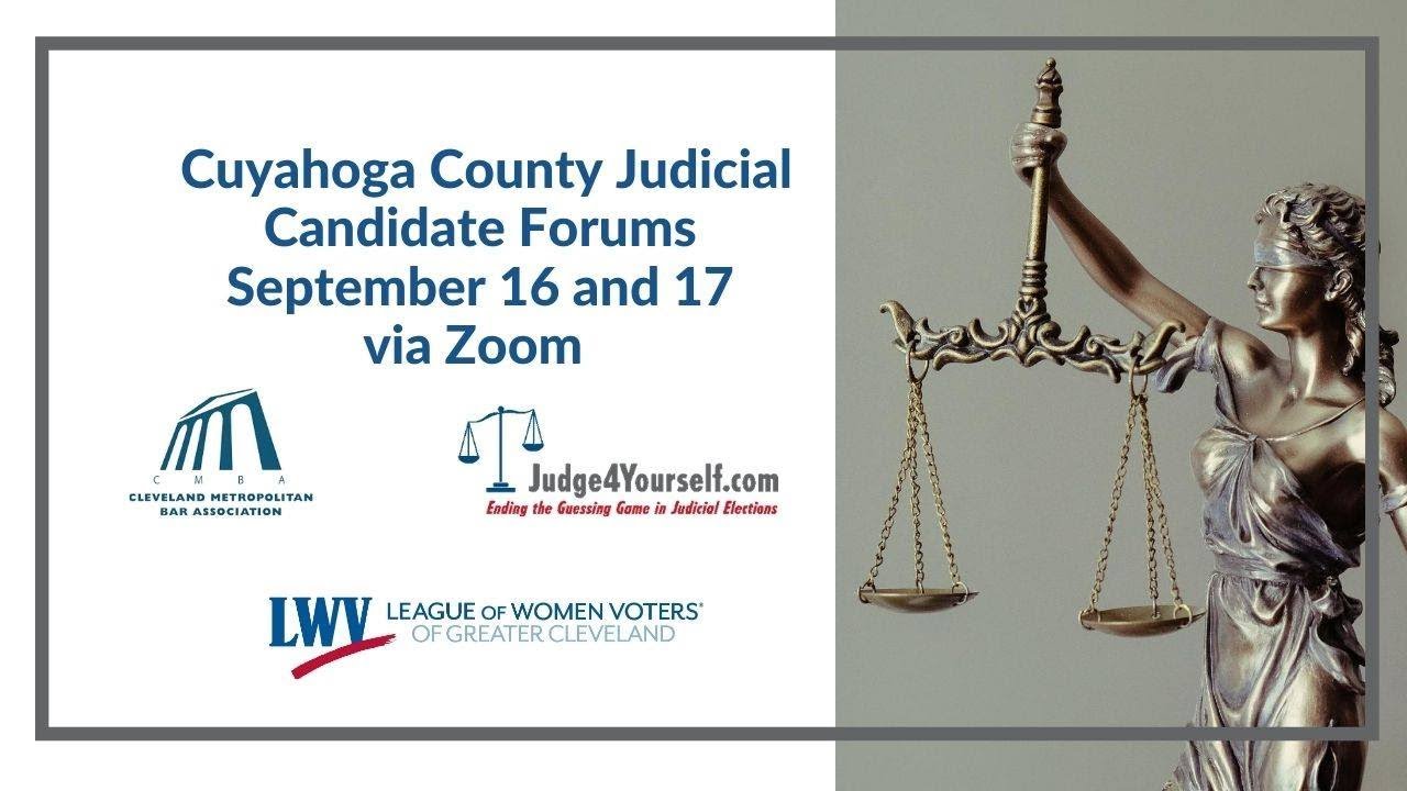 Candidates: Kenneth R. Callahan and William Vodrey-Cuyahoga Cty Common Pleas Judges Forum 9/16/2020
