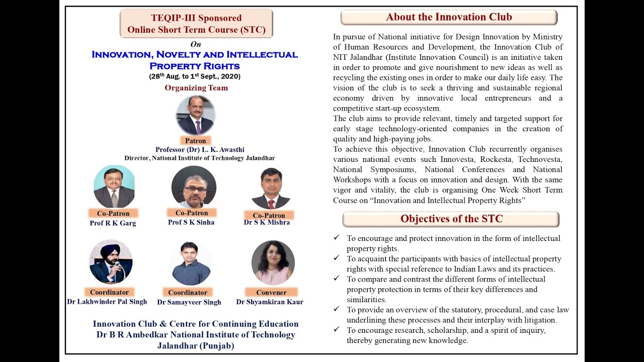 DAY 5: Online Short Term Course on 
