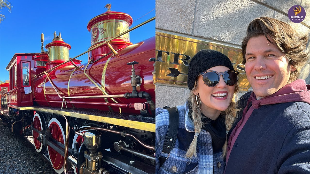 Walt Disney World Railroad Reopens at Magic Kingdom | Train Ride & Hub Picnic Walt Disney World 2023