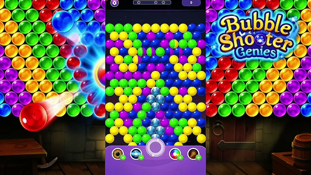 Bubble shooter hero #androidgames #bubbleshooter #gameplay 