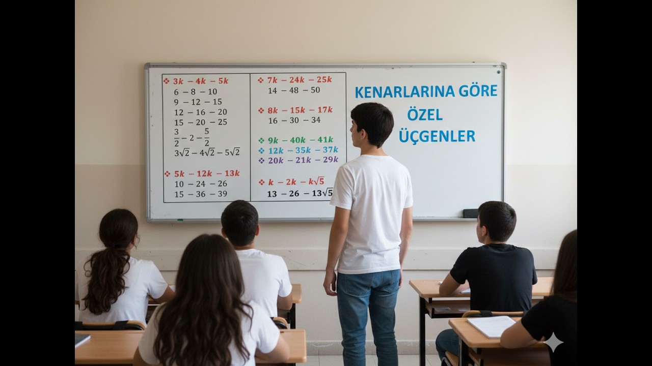Kenarlarına Göre Özel Üçgenler - YKS'nin OLMAZSA OLMAZI