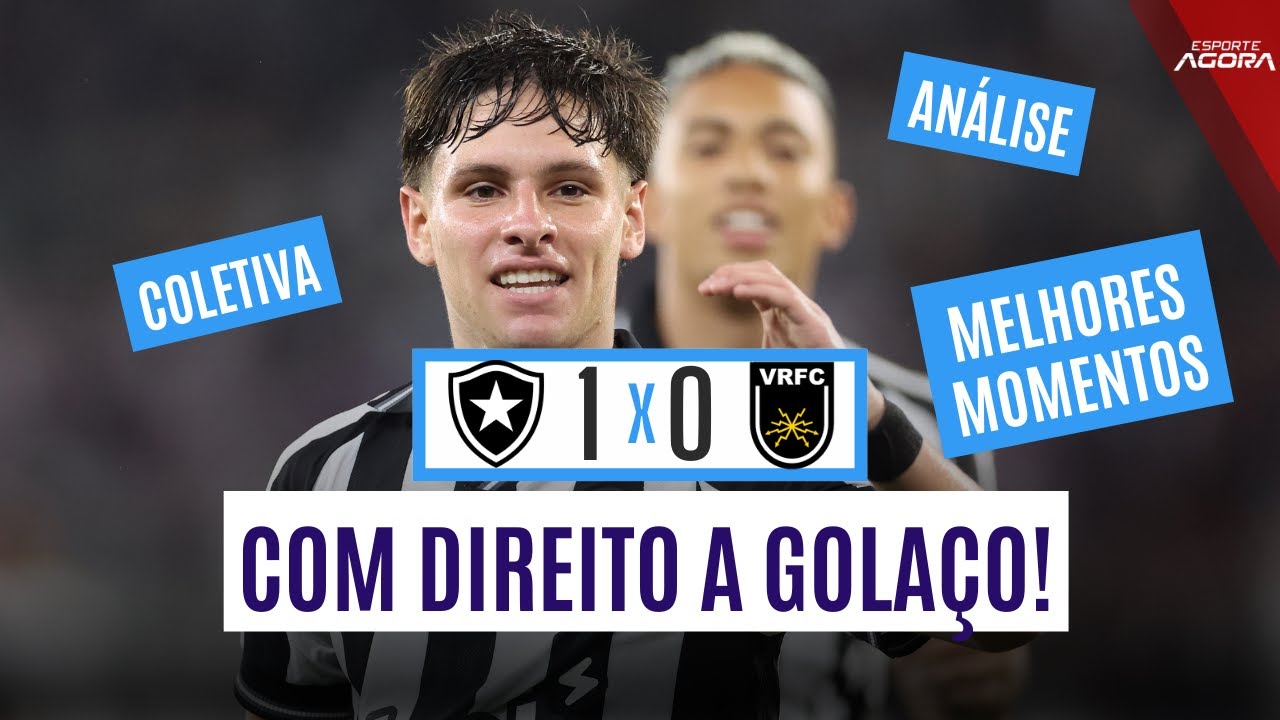 MONTORO FAZ GOLAÇO E BOTAFOGO VENCE O VOLTA! | BOTAFOGO 2X0 VOLTA REDONDA