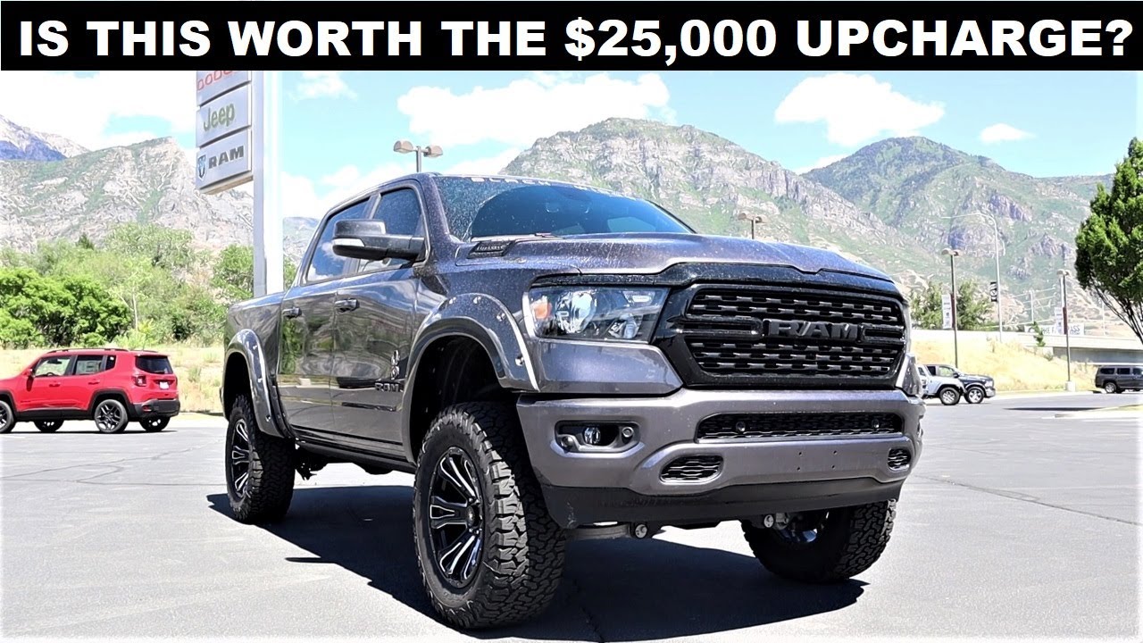 Ram 1500 Black Widow 2022 года: это или Ram TRX?