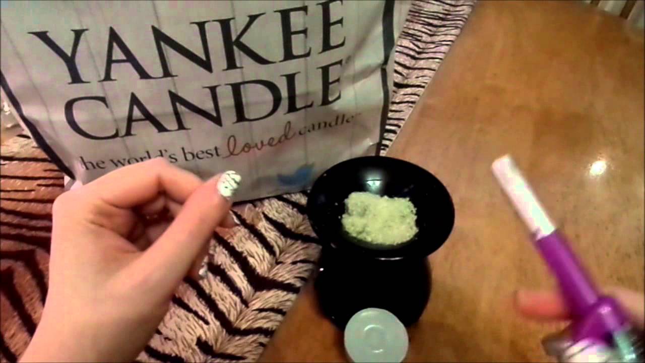Yankee candle wax tart demonstration and general chat about them !