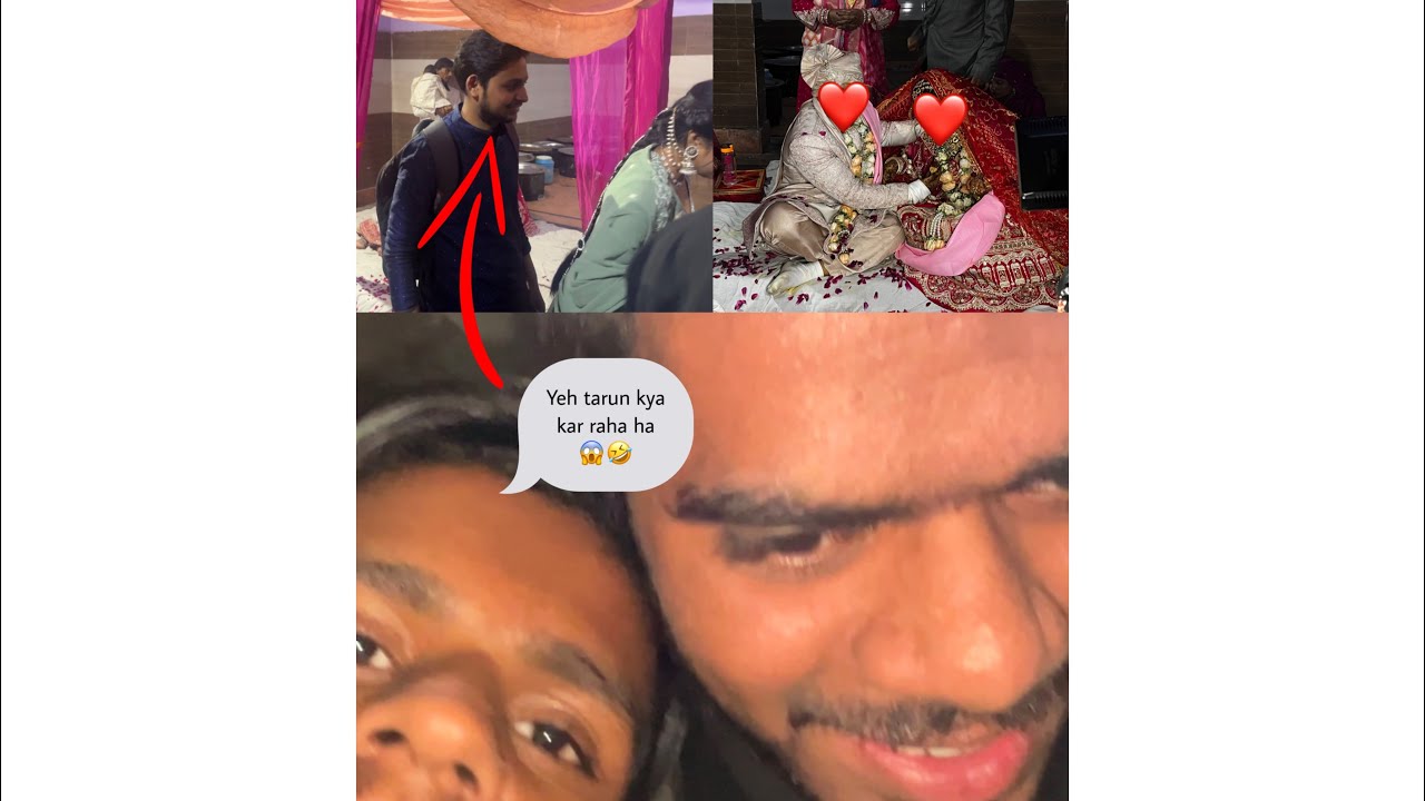 Shaadi mein sab busy the… par Tarun apni hi duniya mein tha 😂🔥