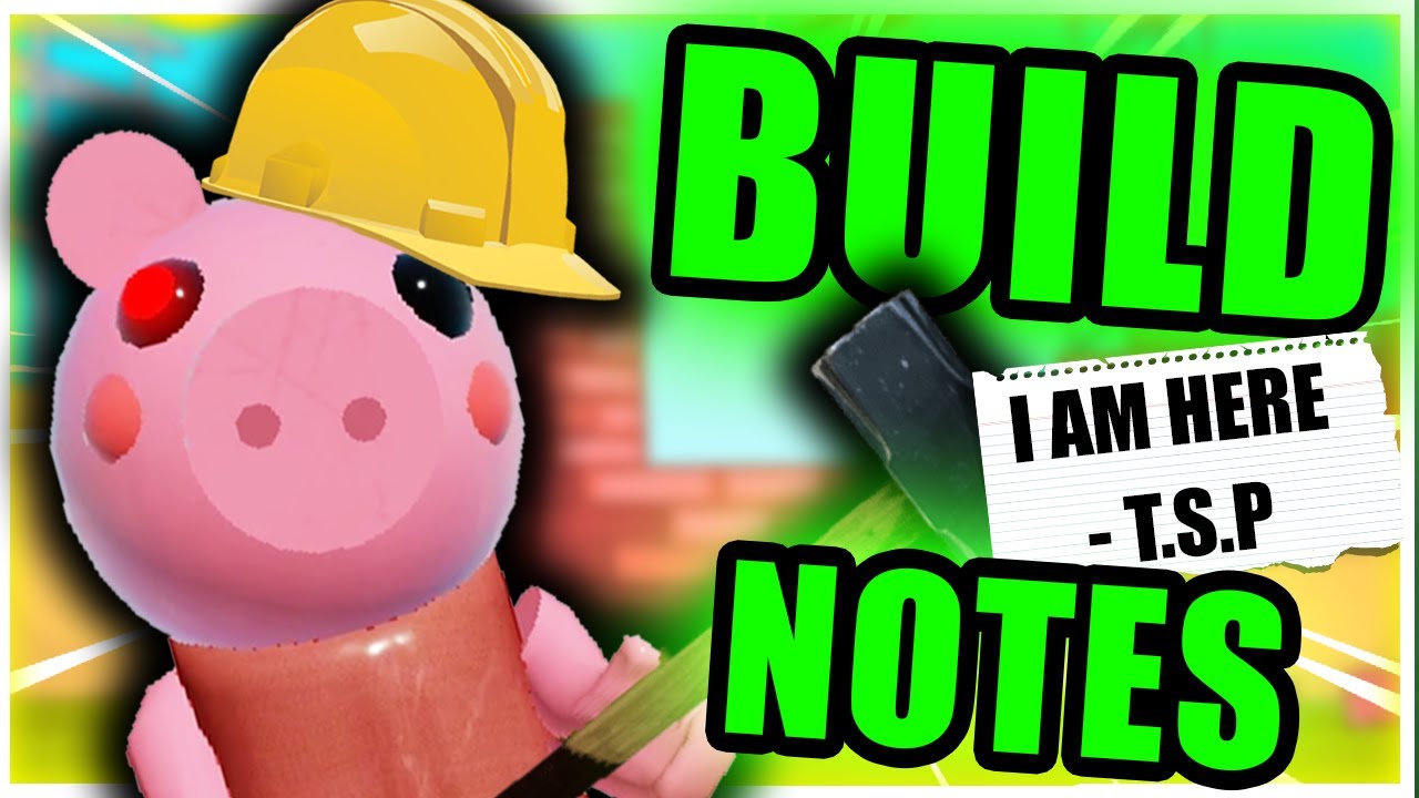 CUSTOM NOTES IN PIGGY BUILD MODE?! | Suggestion Review #47 👏👏