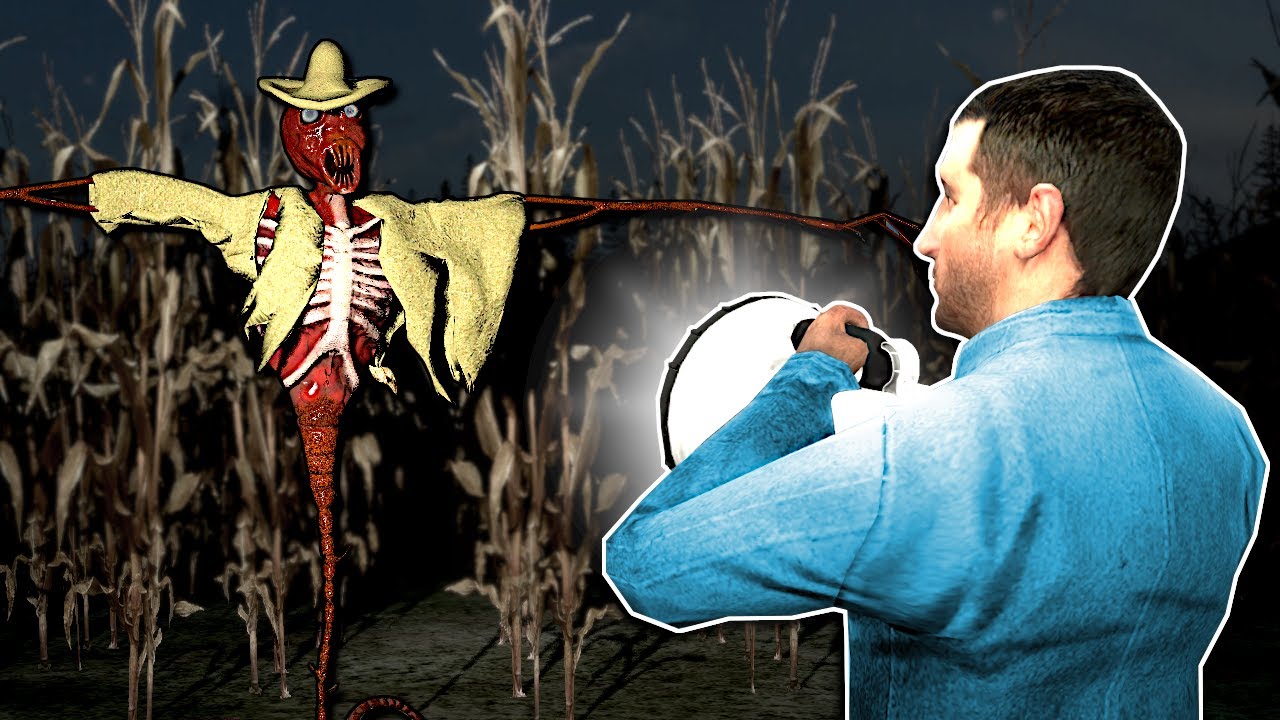 A KILLER SCARECROW IS WATCHING US! - Garry's Mod Gameplay