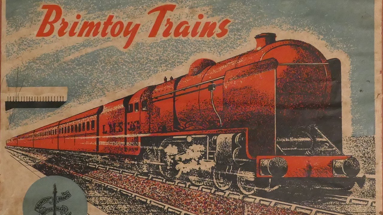 Brimtoy, Wells and Wells-Brimtoy small tinplate 0 gauge trains and accessories