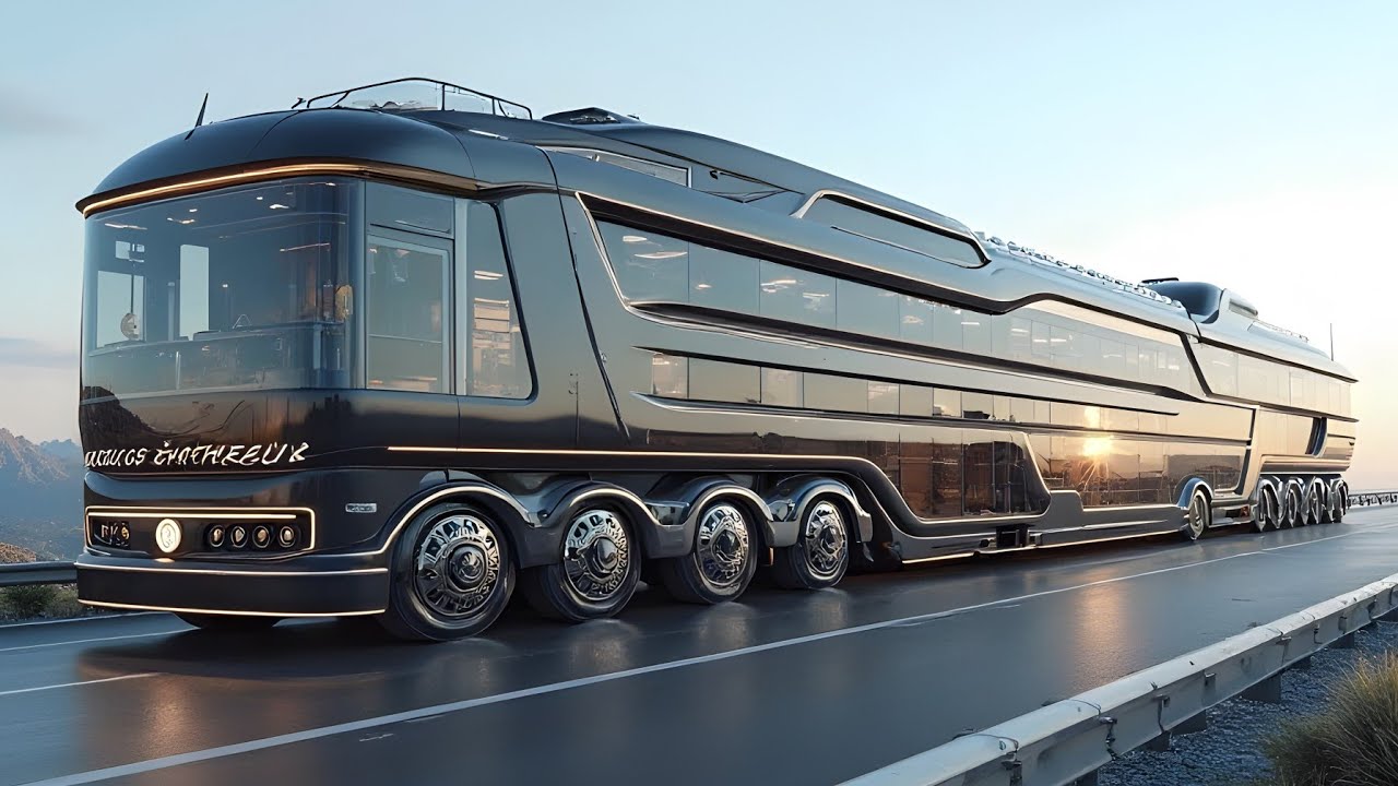 This Isn’t a Hotel or a Yacht… It’s a $25M Motorhome!
