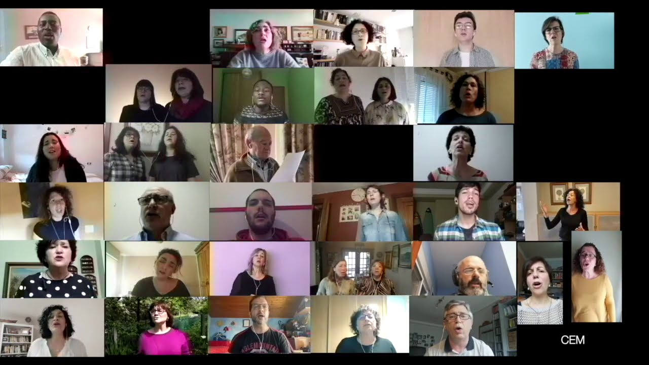 C&Oacute;MO PODR&Eacute; DEJAR DE ALABAR | Coro evang&eacute;lico de Mar&iacute;n