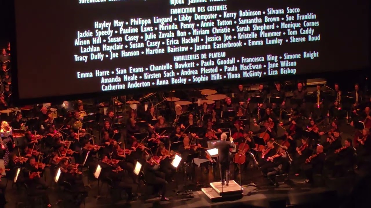 LORD OF THE RINGS- CONCERTO 9 JANVIER- MONTRÉAL- END