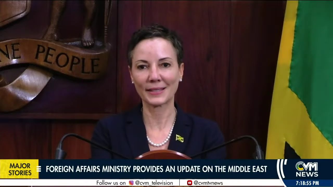 Foreign Minister Provides An Update On The Middle East  | @CVMTVNews