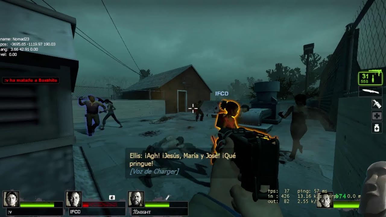 De esos cedas que te vuelven manco en #l4d2 #left4dead2