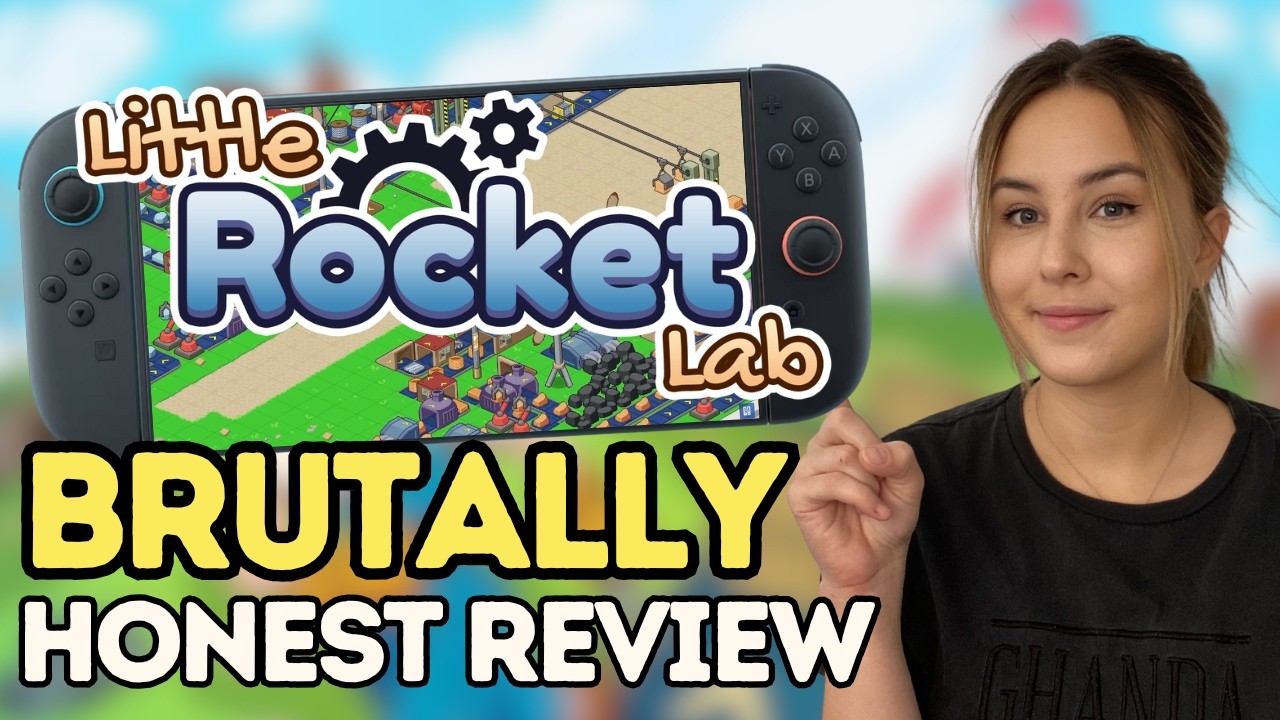Обзор Little Rocket Lab | Очаровательная игра про автоматизацию! | Nintendo Switch, Xbox и PC
