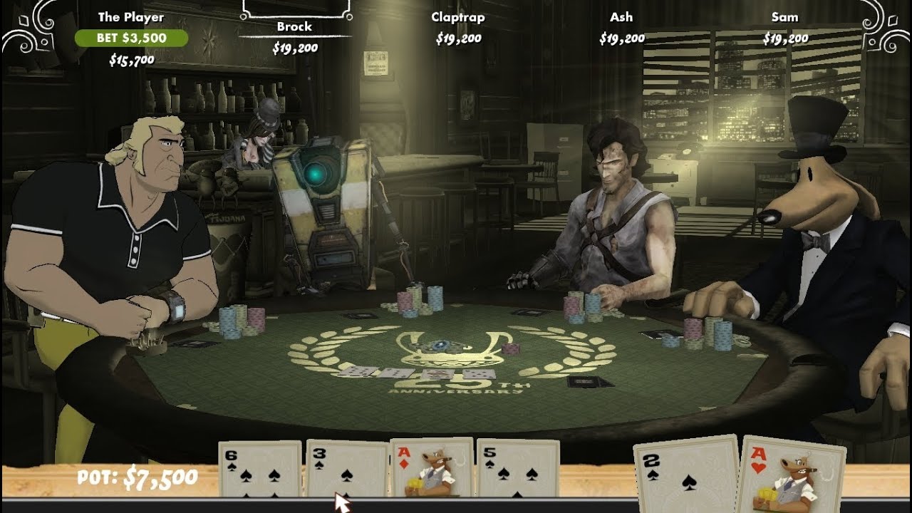 Poker Night 2 - Sam & Max 25th Anniversary - Hold'em (Very Very Lucky)