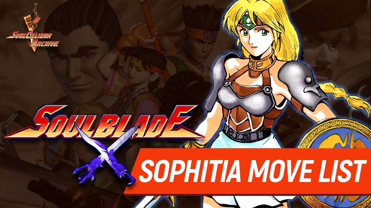 SoulEdge / SoulBlade Sophitia Command Moves List