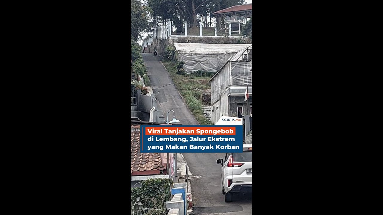 Viral Tanjakan Spongebob di Lembang, Jalur Ekstrem yang Makan Banyak Korban