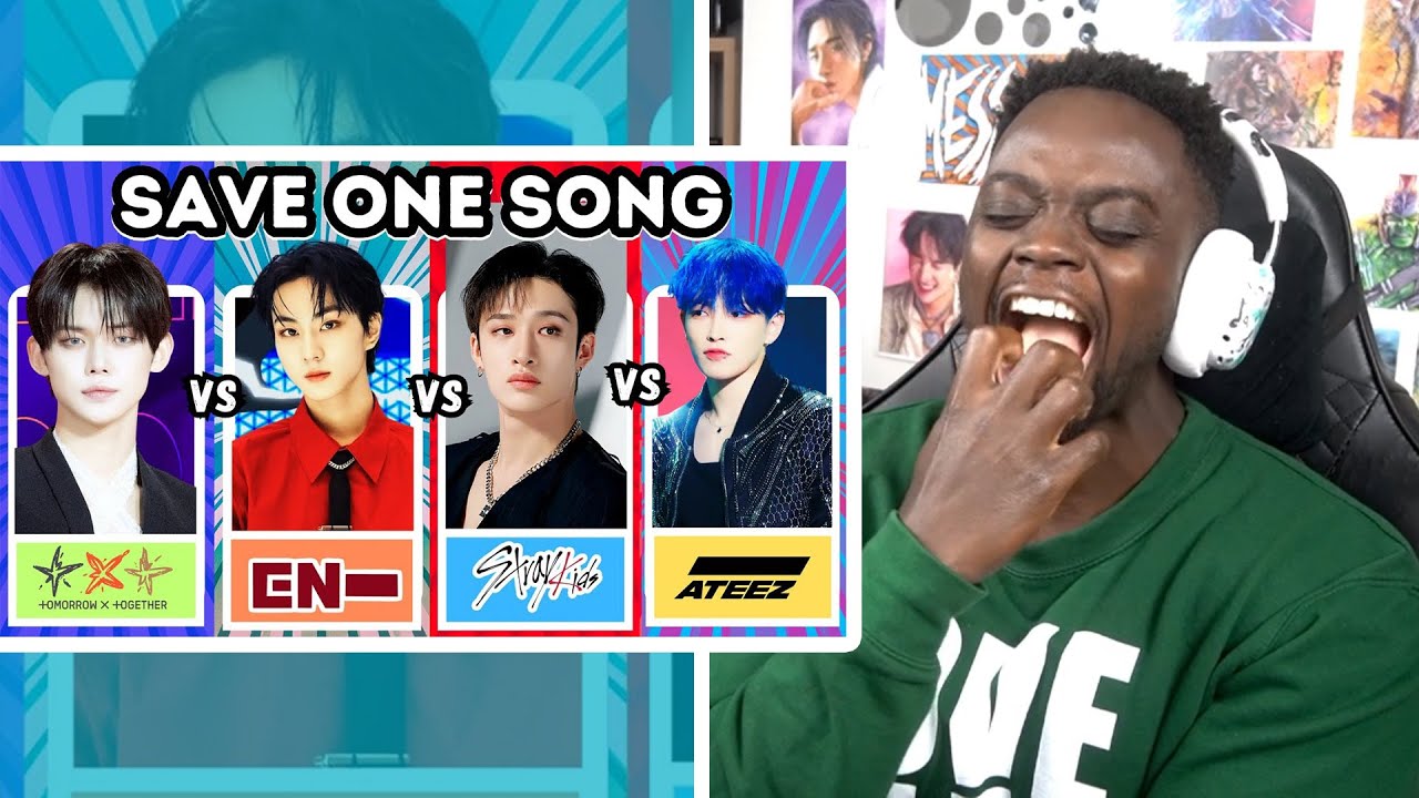 MUSALOVEL1FE Does SAVE ONE SONG: STRAY KIDS vs ATEEZ vs TXT vs ENHYPEN ✨ KPOP QUIZ 2024