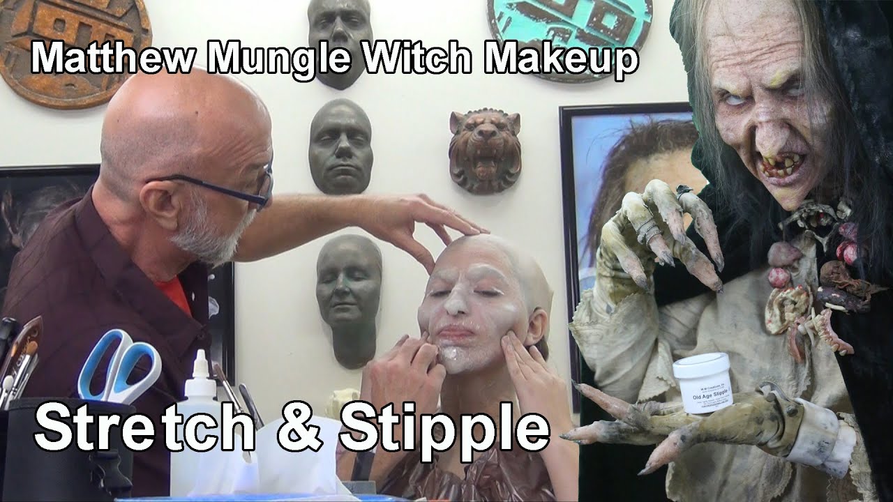 Matthew Mungle Witch Makeup: Stretch And Stipple Tutorial