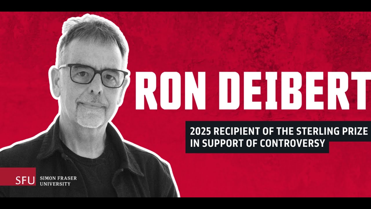 2025 Nora and Ted Sterling Prize in Support of Controversy: Ron Deibert