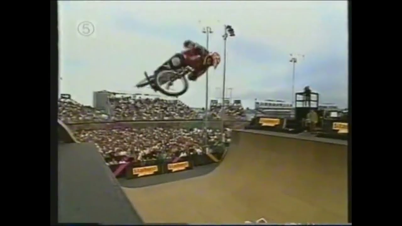 Dave Osato - X-Games BMX Vert 1998 [Run 1 & 2]