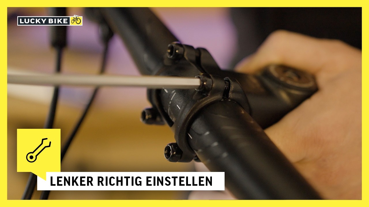 🚲 Mehr Komfort & Kontrolle: Lenker korrekt einstellen – so geht’s!