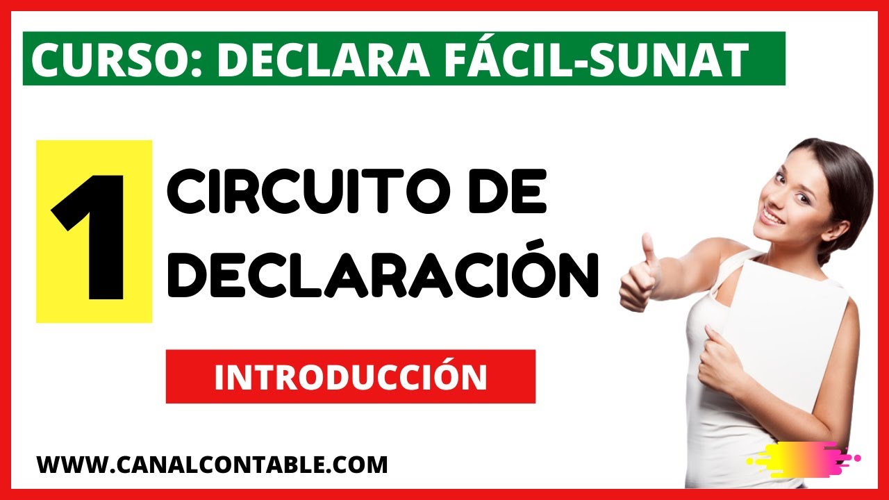 🔴 CURSO: Declara Fácil | Circuito de declaración de impuestos a la SUNAT| LIBROS ELECTRONICOS SUNAT