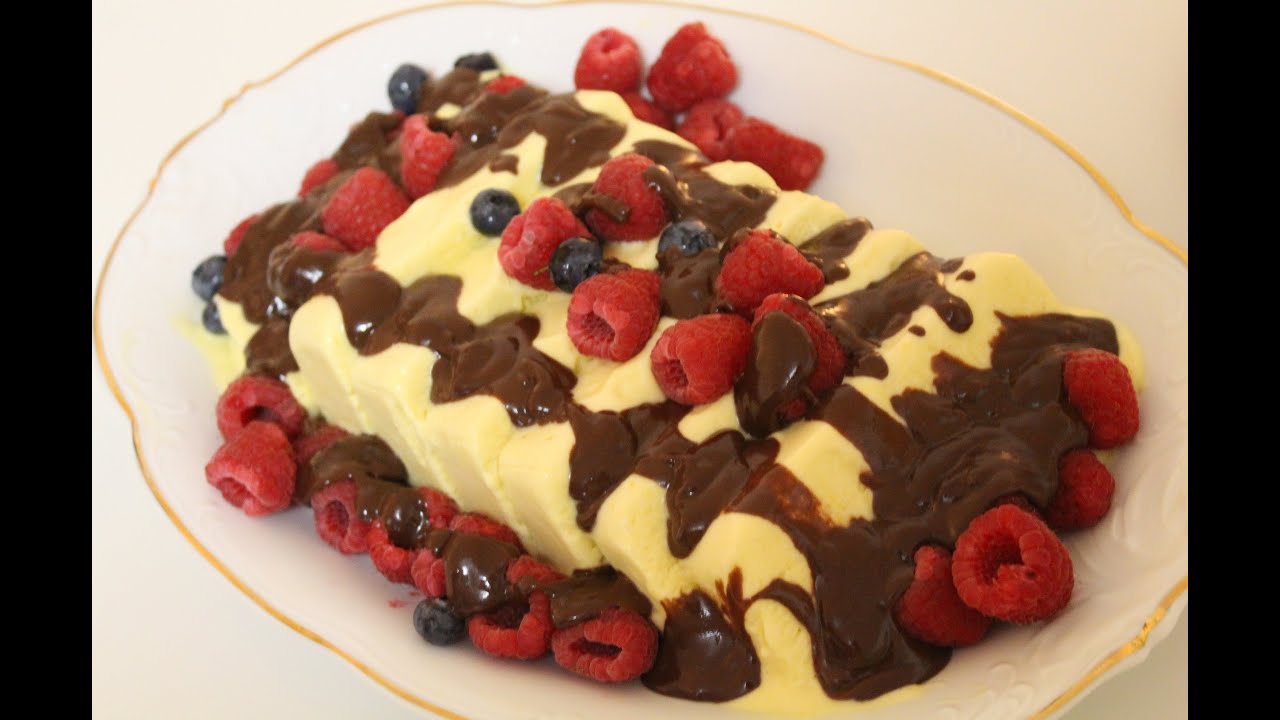 Sorvete Italiano de Manga (semifreddo)