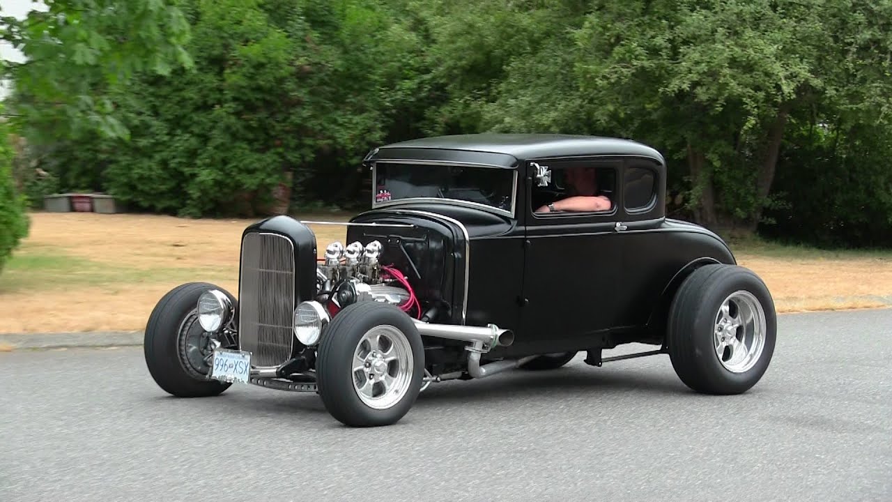 Hot Rods,Bad ass Rat Rods street sound,speed and acceleration.