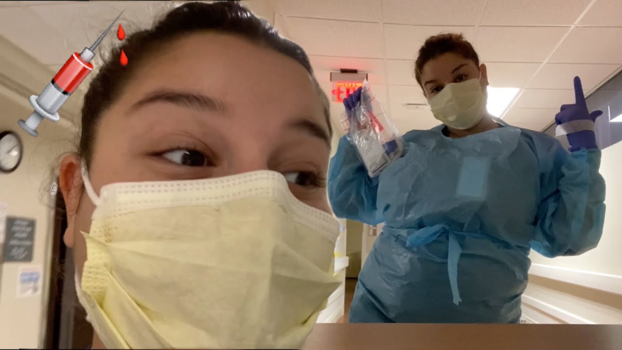 Life of a phlebotomist *night shift @ the hospital*
