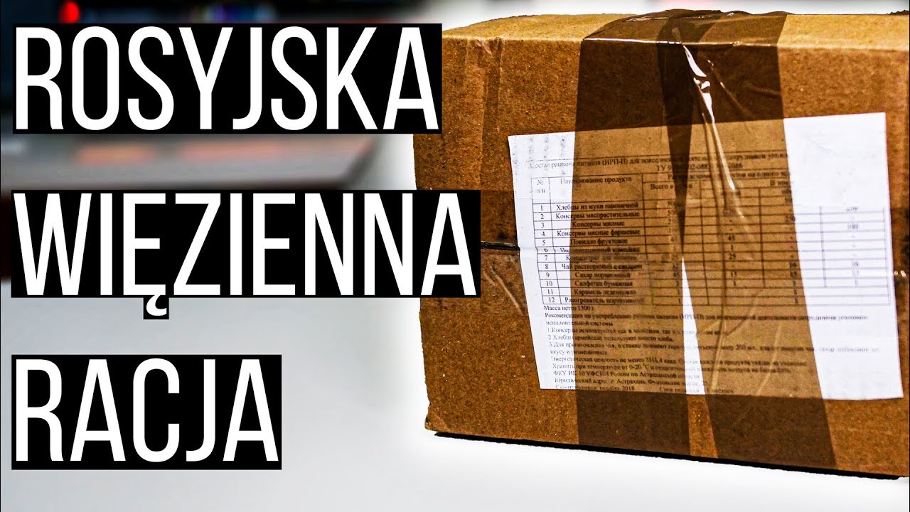 Rosyjska Racja Żywnościowa dla strażnik&oacute;w więziennych