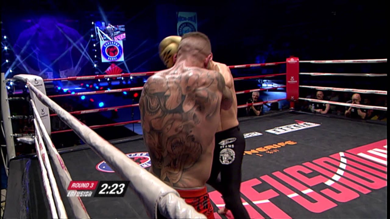 Andy Souwer The Netherlands Vs Jonay Risco Spain Enfusion Live Tenerife 18 04 2015