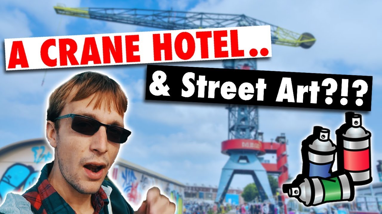 Urban Exploring -NDSM Werf- Amsterdam Vlog - (CRANE + BUNGEE!)