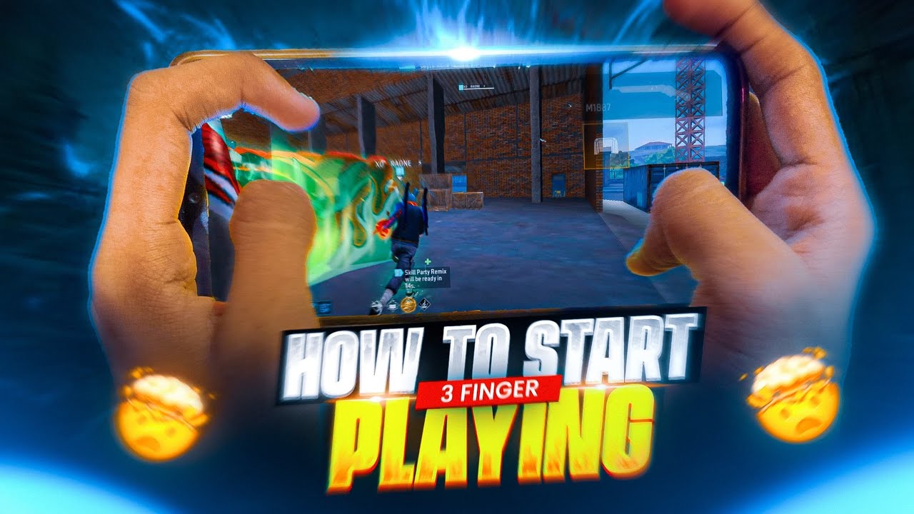 HOW TO START PLAYING THREE FINGER IN FREE FIRE 🤔|| THREE FINGER SE KHEL NA KESE START KARE FREE FIRE