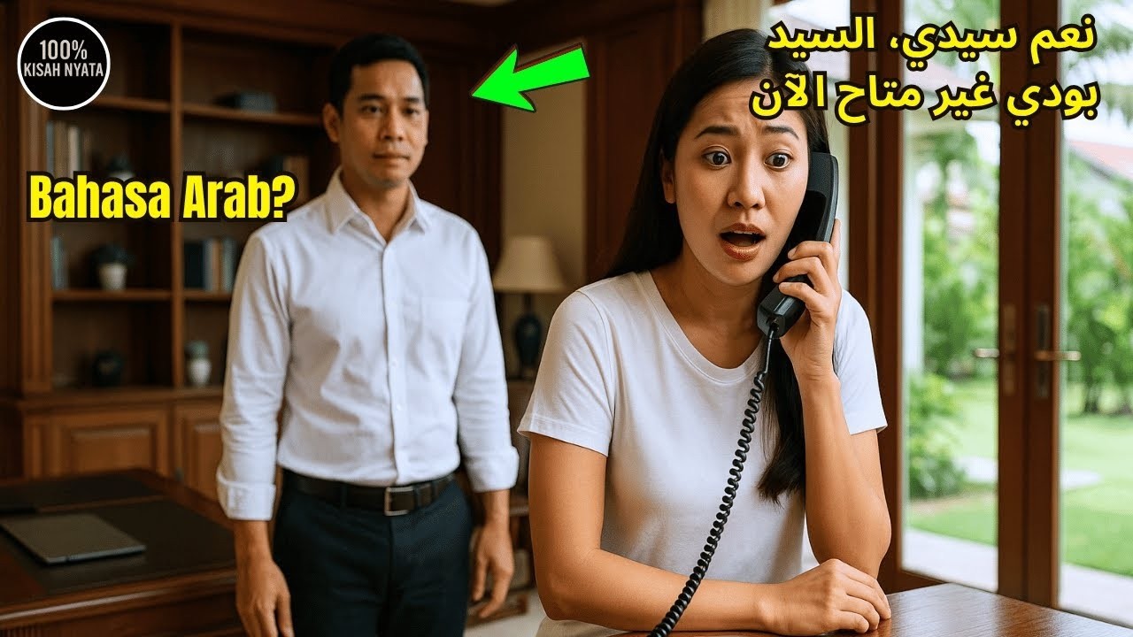 Jutawan Mendengar Pembantu Rumah Tangga Berbicara Bahasa Arab di Telepon dan Terkejut