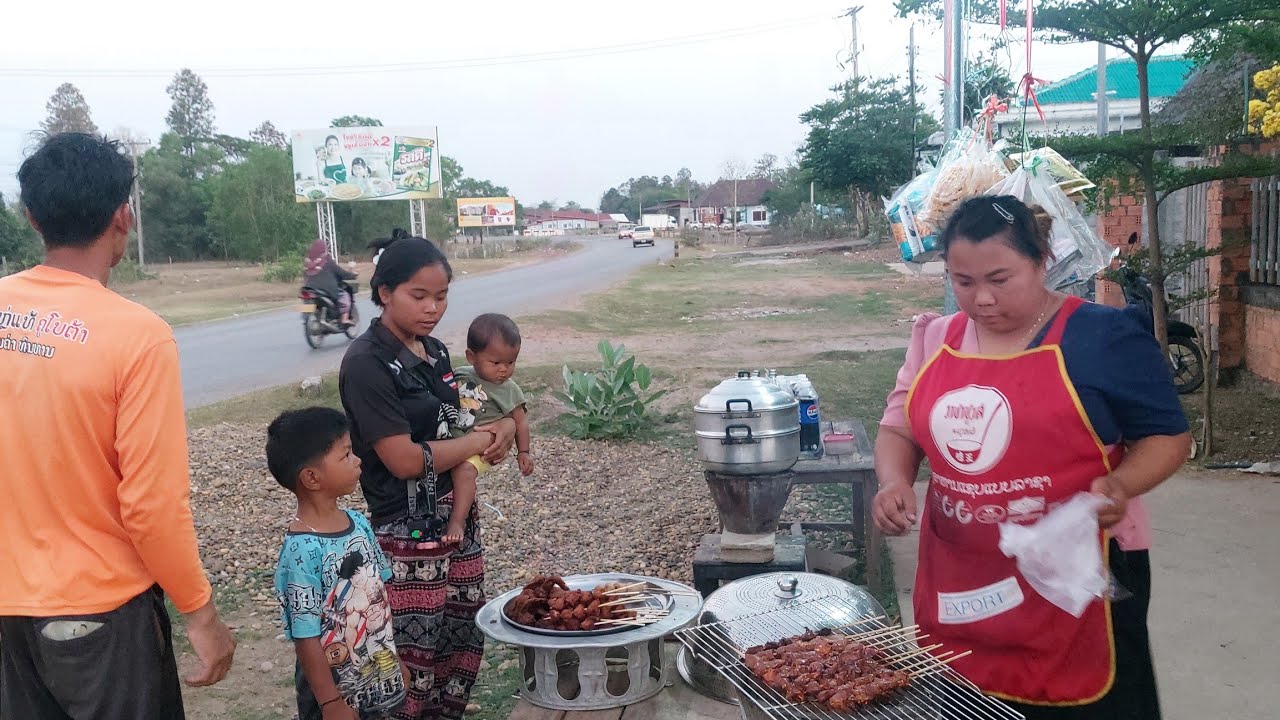 มื้อนี้มีลูกค้ามาชื้อจ่ามหัวใจกับไข่ลูกหมดเลยจ้า