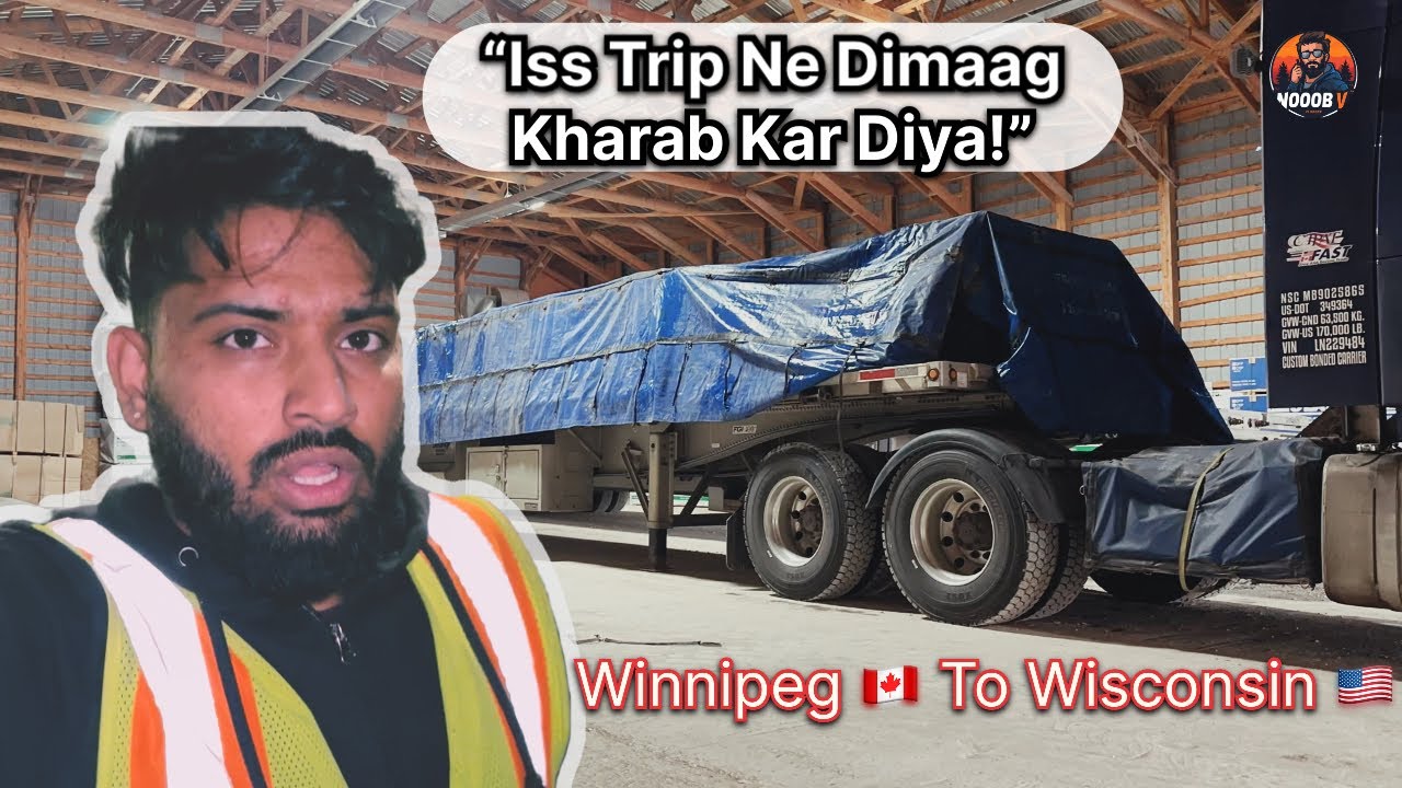 Iss Trip Ne Dimaag Kharab Kar Diya 🤯 | Winnipeg 🇨🇦 to Wisconsin 🇺🇸 | 14