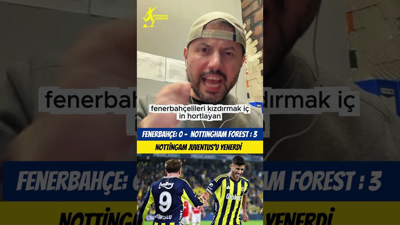 BU NOTTİNGAM JUVENTUS'U YENERDİ..#nottinghamforest #fenerbah&ccedil;e #shorts #galatasaray #juventus